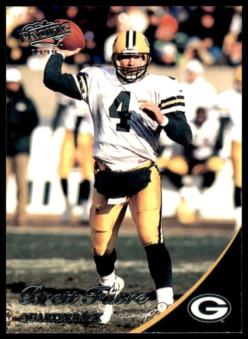 1999 Pacific Football Brett Favre #151