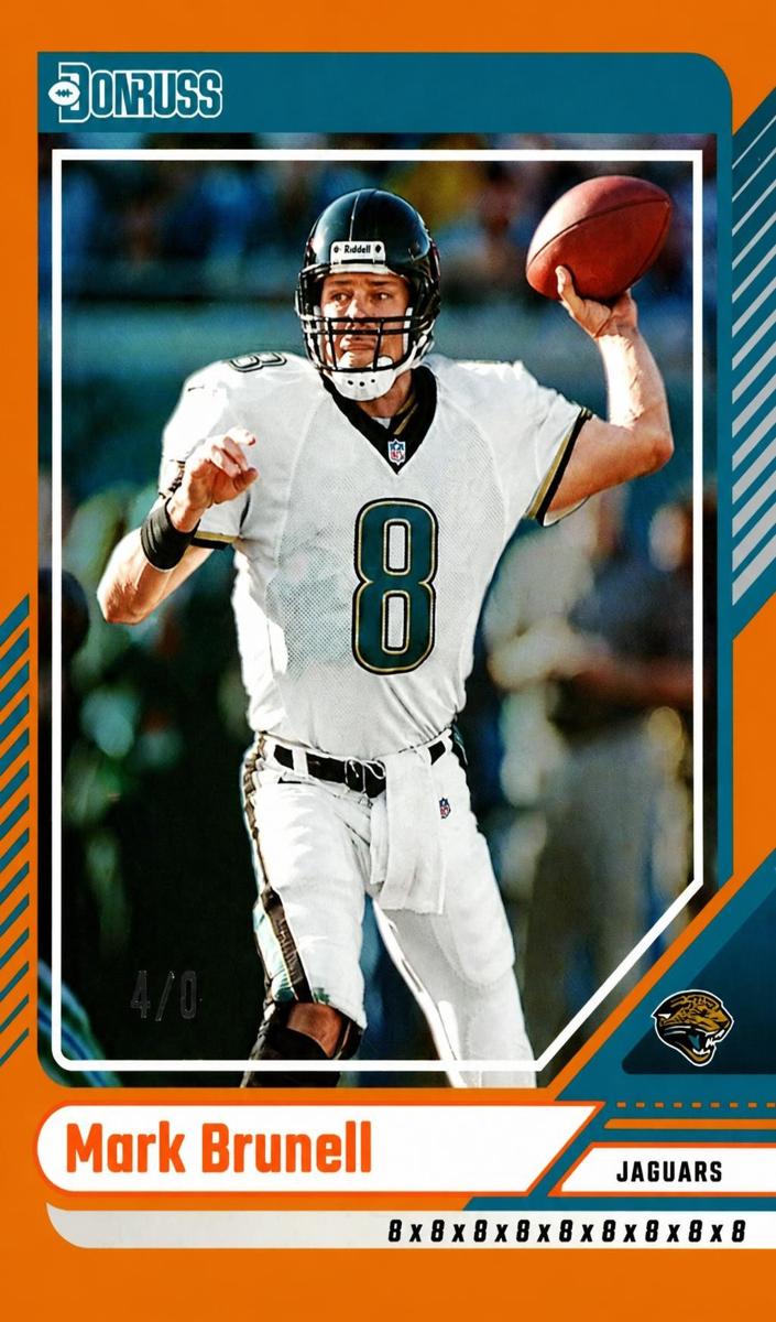 2024 Panini Donruss Football Jersey Number Mark Brunell #129