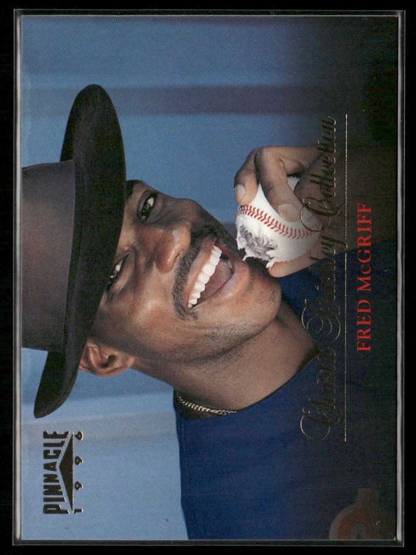 1996 Pinnacle Baseball Fred McGriff #6