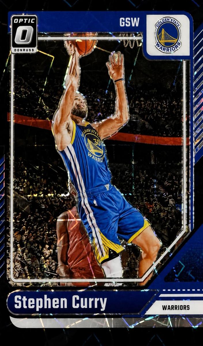 2024 Donruss Optic Basketball Black Velocity Stephen Curry #155