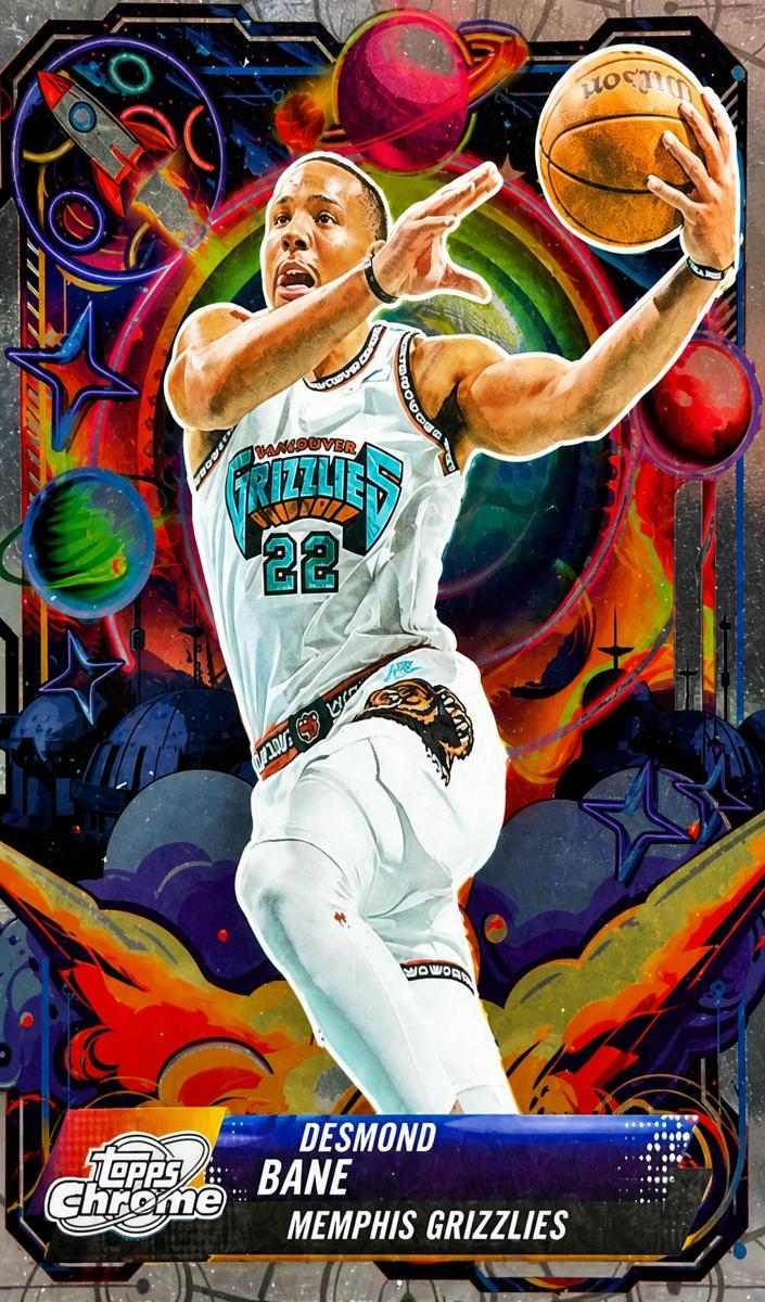 2025 Topps Cosmic Chrome Basketball Desmond Bane #PRP-12