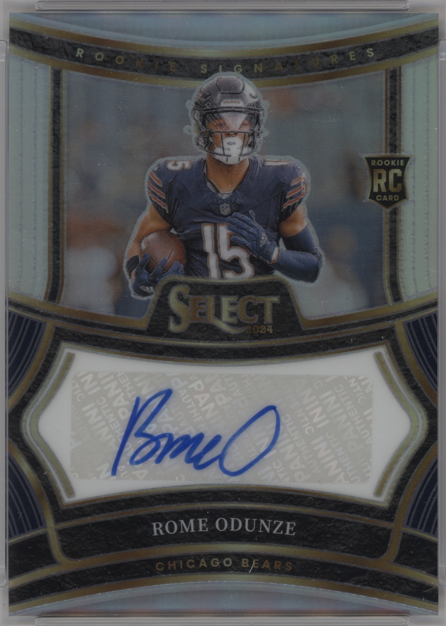 2024 Panini Select Football Rome Odunze #RSP-ROE PSA 10