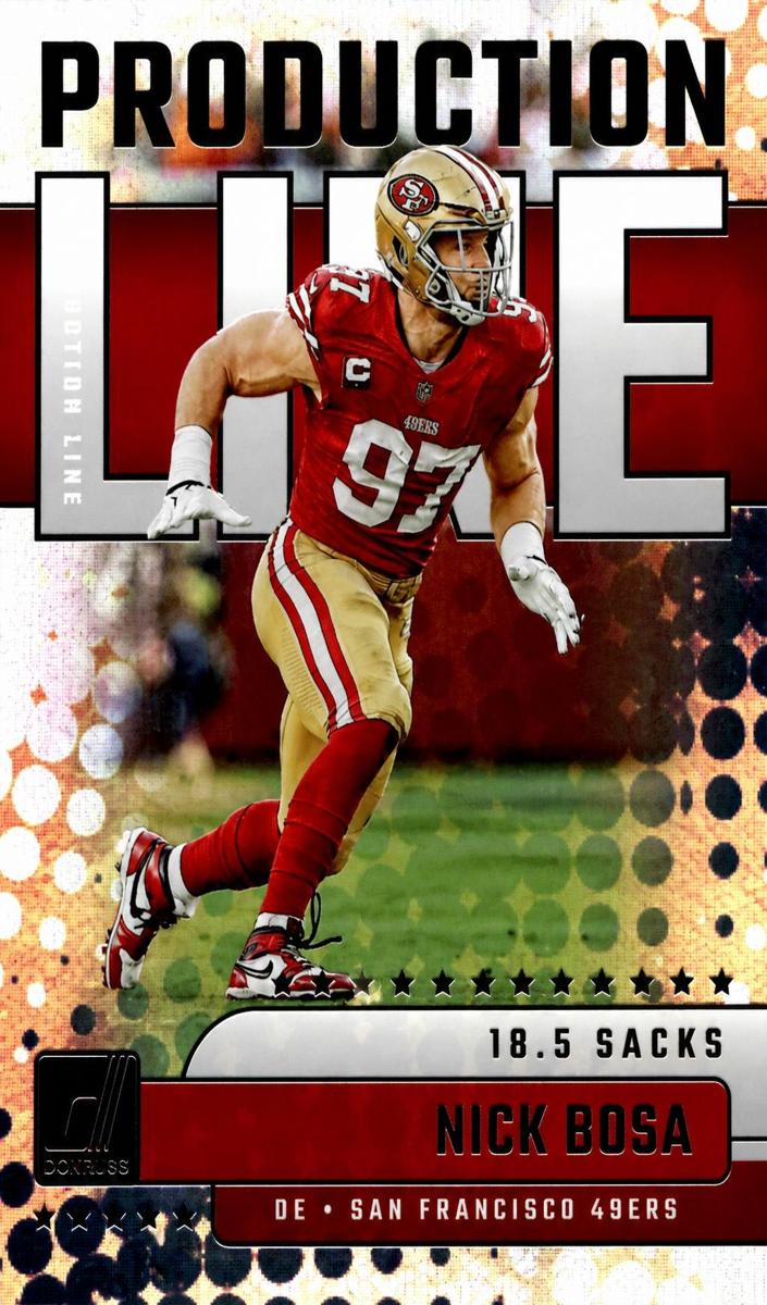2023 Panini Donruss Football Nick Bosa #PDL-16