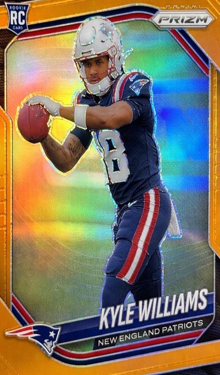 2025 Panini Prizm Football Orange Kyle Williams #336