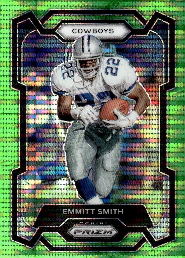 2023 Panini Prizm Football Green Emmitt Smith #74