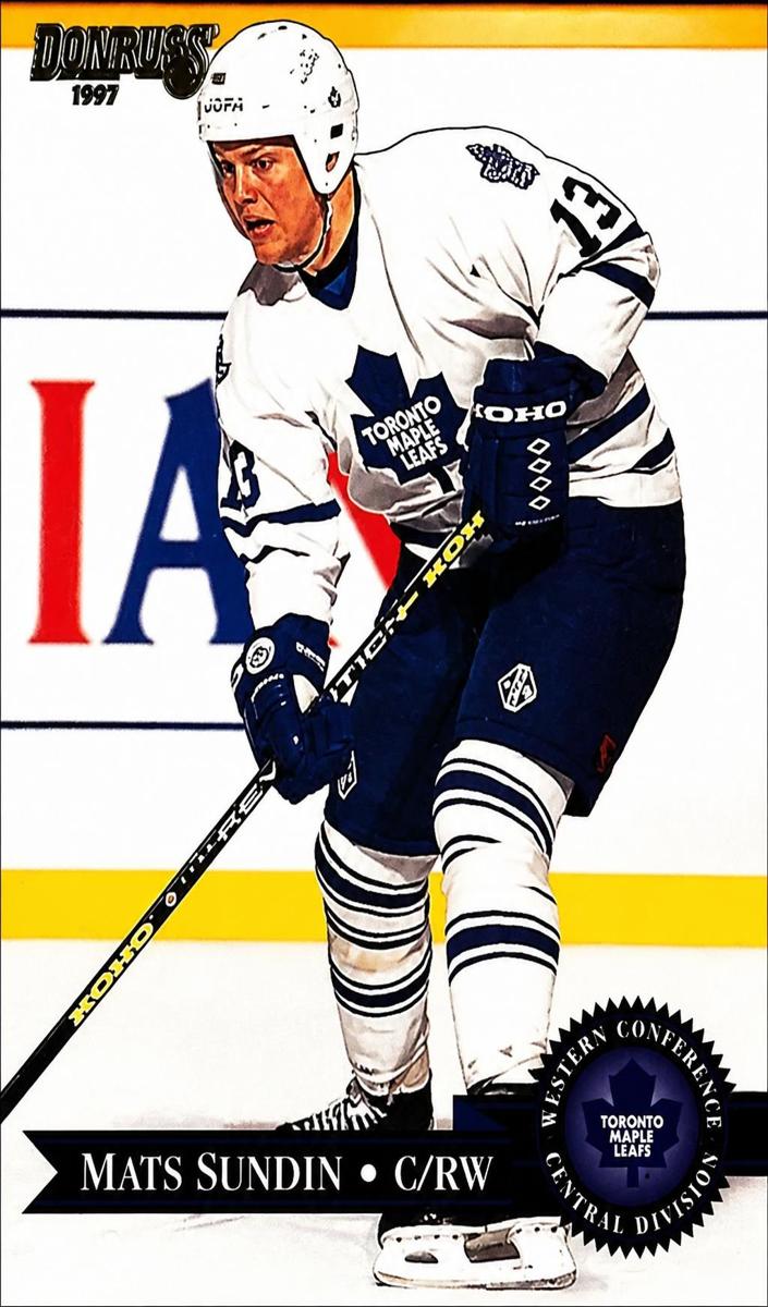 1995 Donruss Hockey Mats Sundin #176