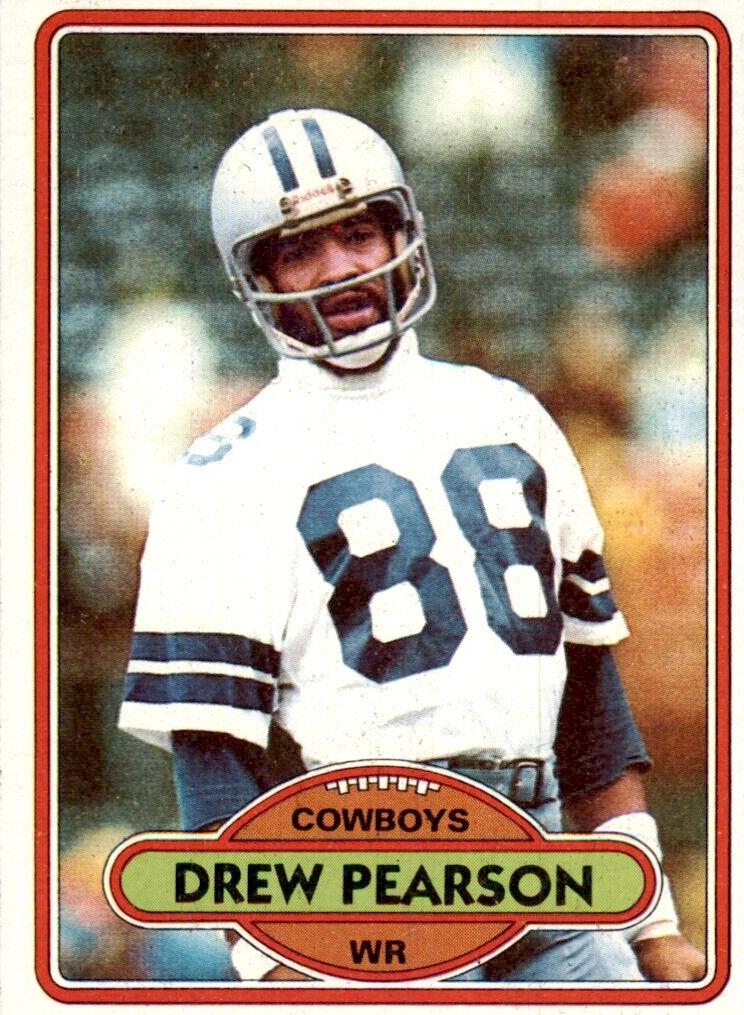 1980 Topps Football Drew Pearson #250 PSA 8.5