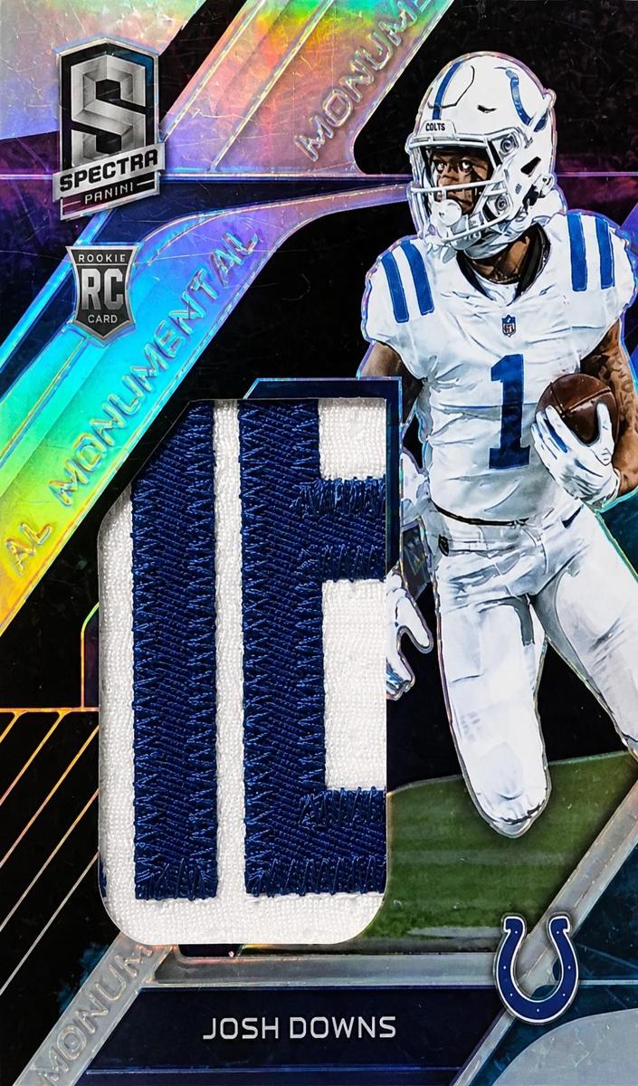2023 Panini Spectra Football Nebula Josh Downs #MME-JOD