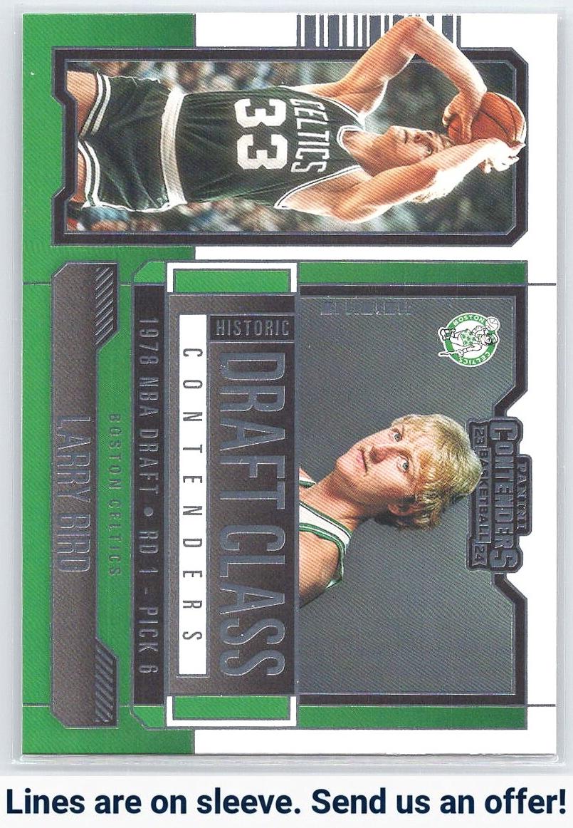 2023 Panini Contenders Basketball Larry Bird #21