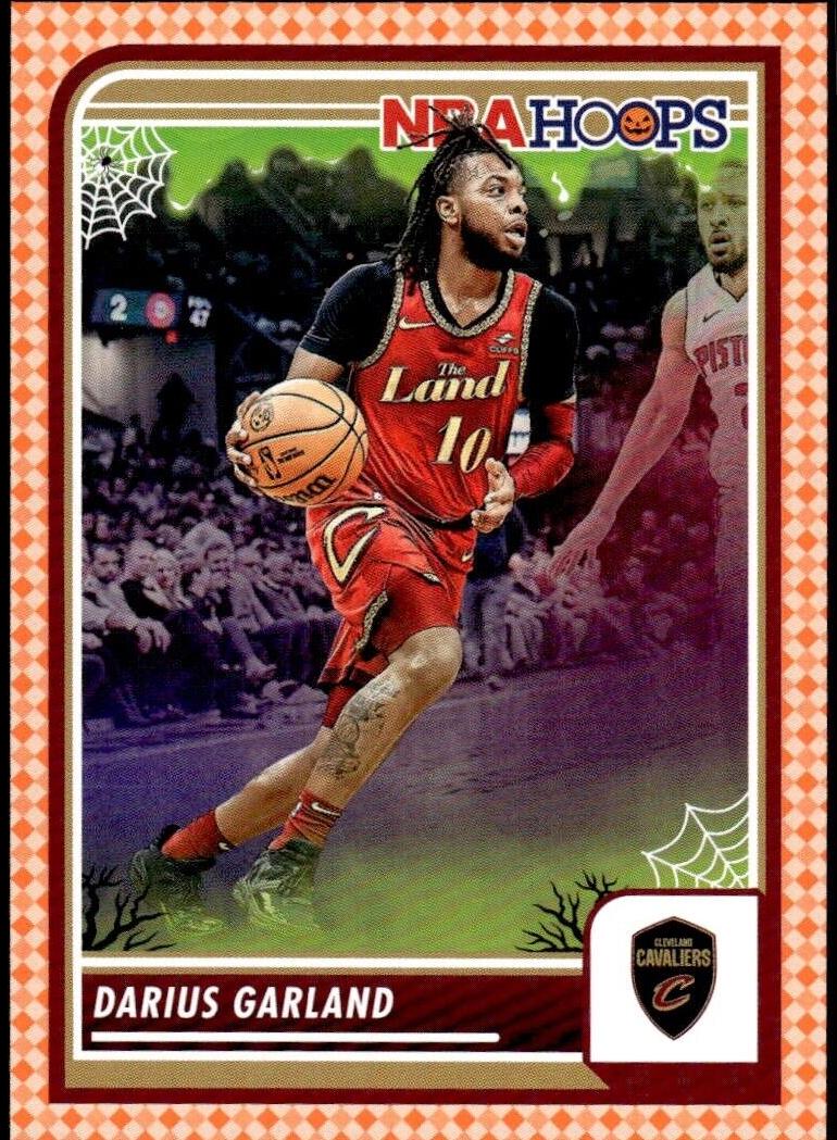 2023 Panini Haunted Hoops Basketball Orange Darius Garland #135