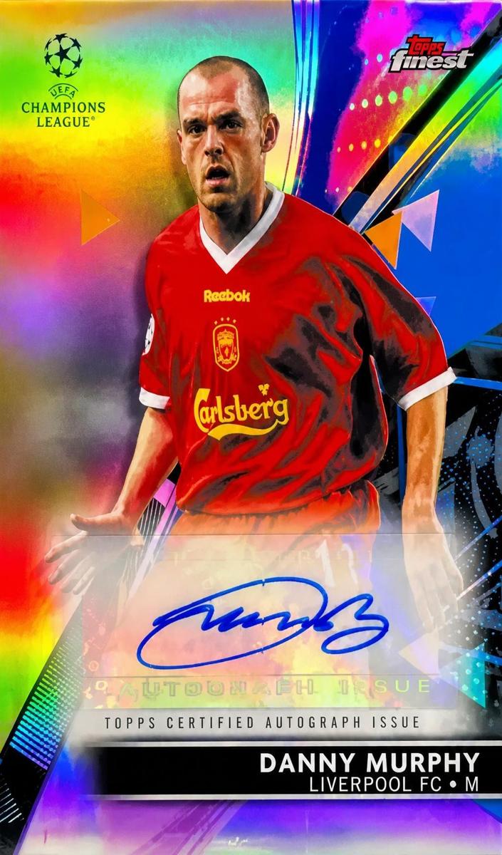 2021 Topps Finest UEFA Champions League Soccer Danny Murphy #BA-DM