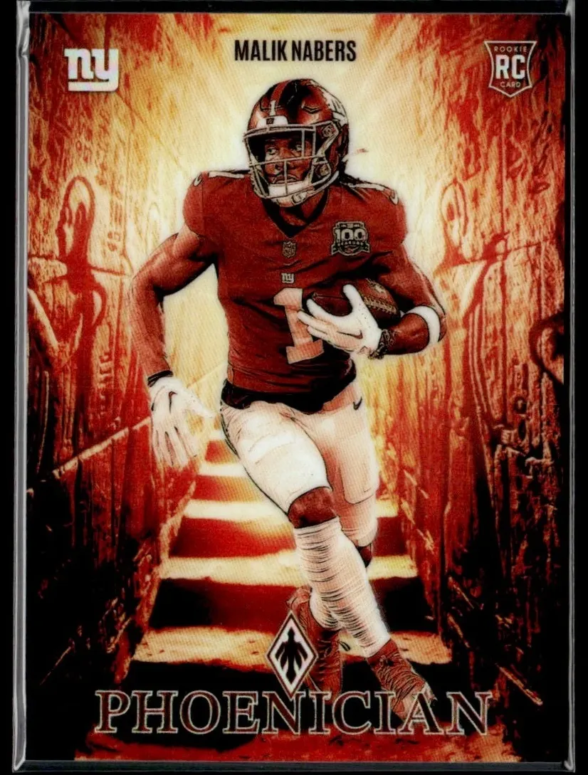 2024 Panini Phoenix Football Malik Nabers #PHO-MNS