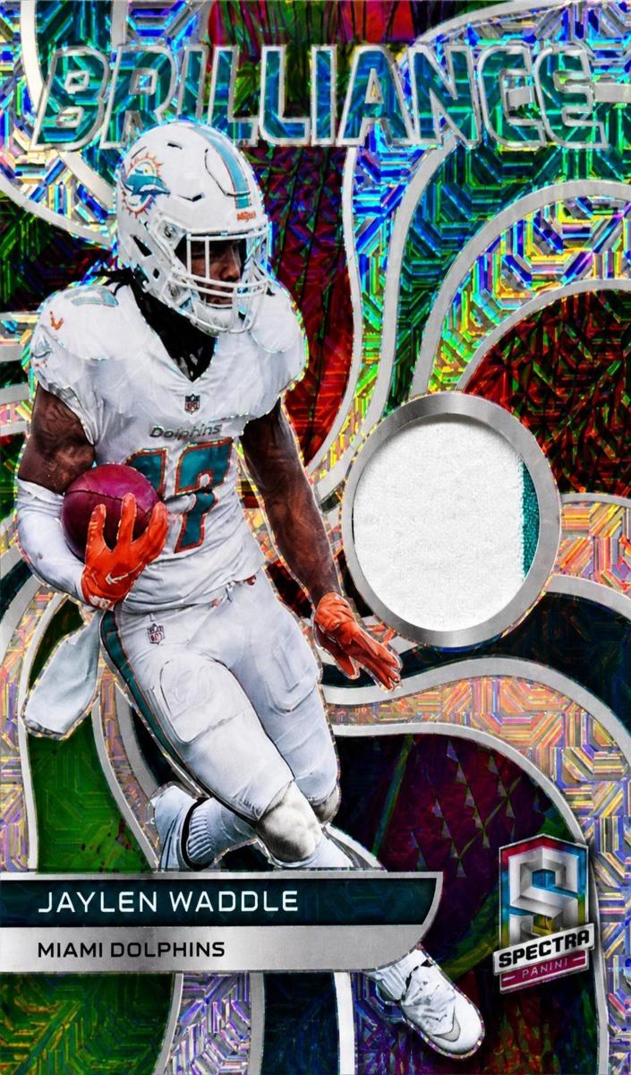 2022 Panini Spectra Football Meta Jaylen Waddle #BRL-JWA