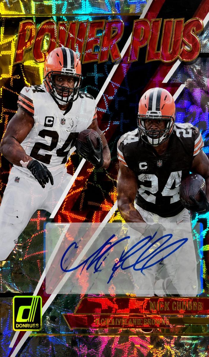 2023 Panini Donruss Football Nick Chubb #PP-2 SGC 10