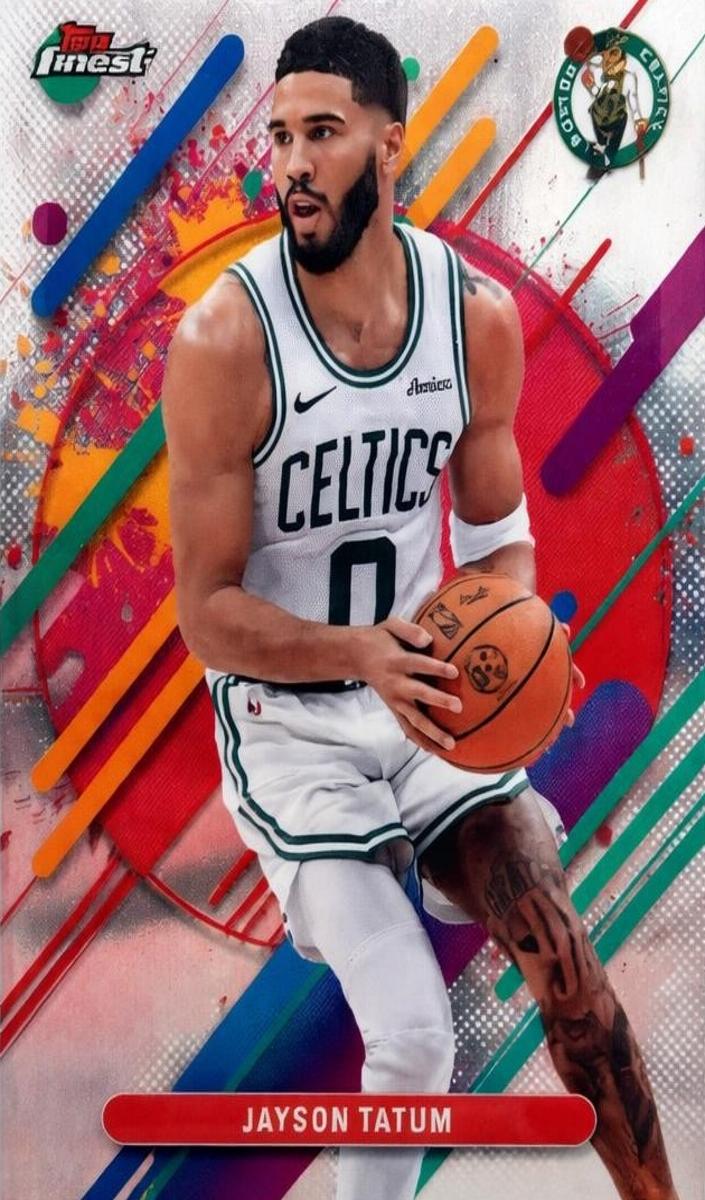 2025 Topps Finest Basketball Jayson Tatum #221