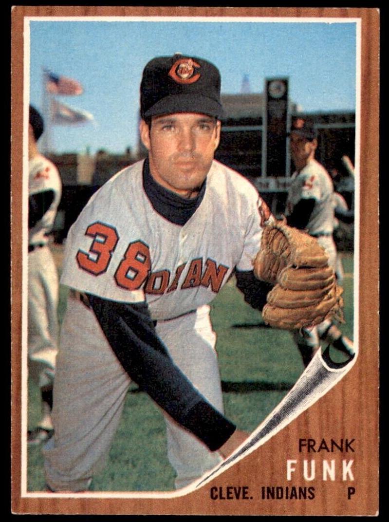 1962 Topps Baseball Frank Funk #587