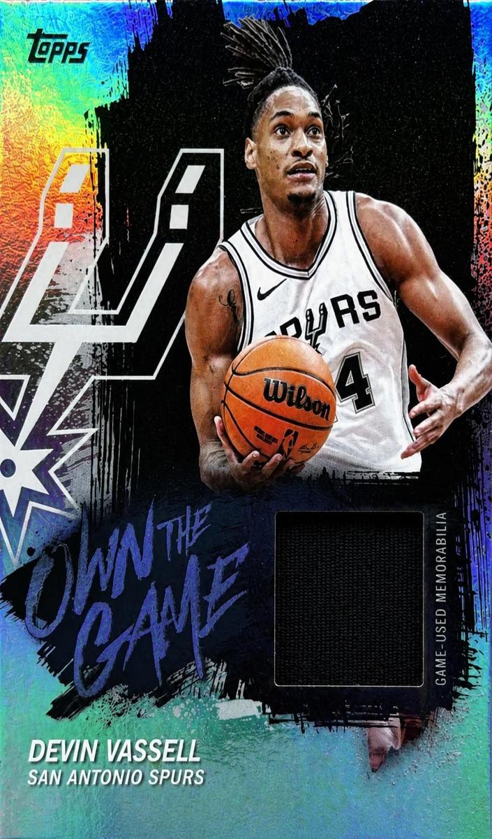 2025 Topps Basketball Rainbow Foilboard Devin Vassell #OTGA-DV
