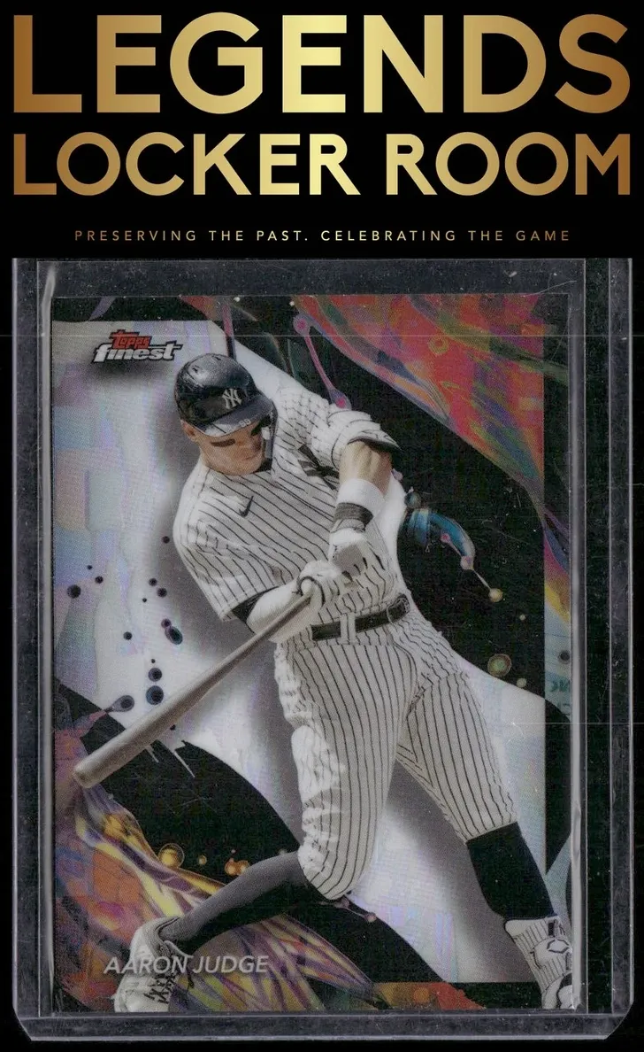 2024 Topps Finest Baseball Refractor Aaron Judge #200