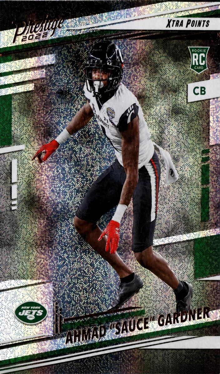 2022 Panini Prestige Football Xtra Points Galaxy Ahmad Gardner #378 PSA 10
