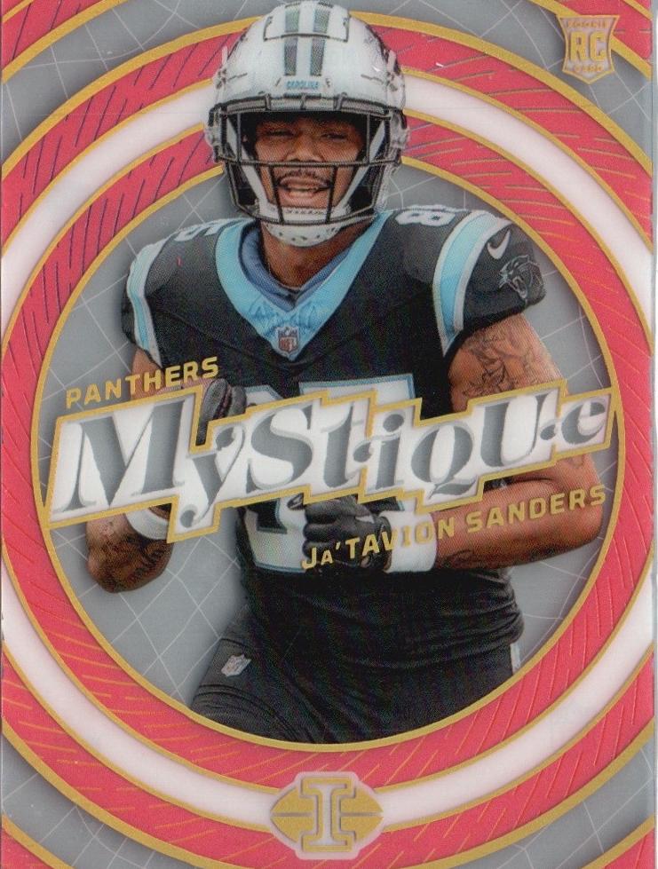 2024 Panini Illusions Football Pink Ja'Tavion Sanders #40