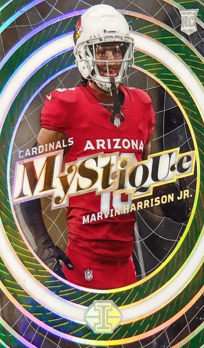 2024 Panini Illusions Football Emerald Marvin Harrison Jr. #38
