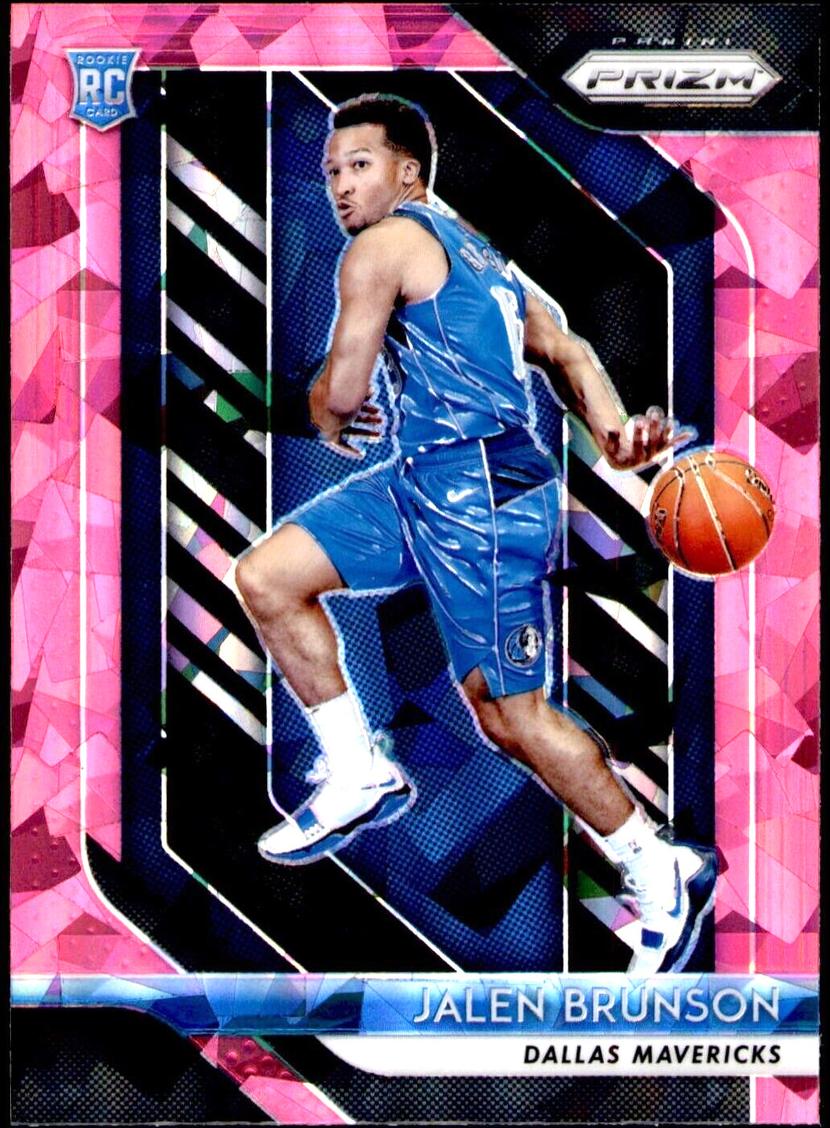 2018 Panini Prizm Basketball Pink Ice Jalen Brunson #250 PSA 9