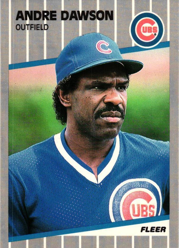 1989 Fleer Baseball Andre Dawson #422 PSA 8.5
