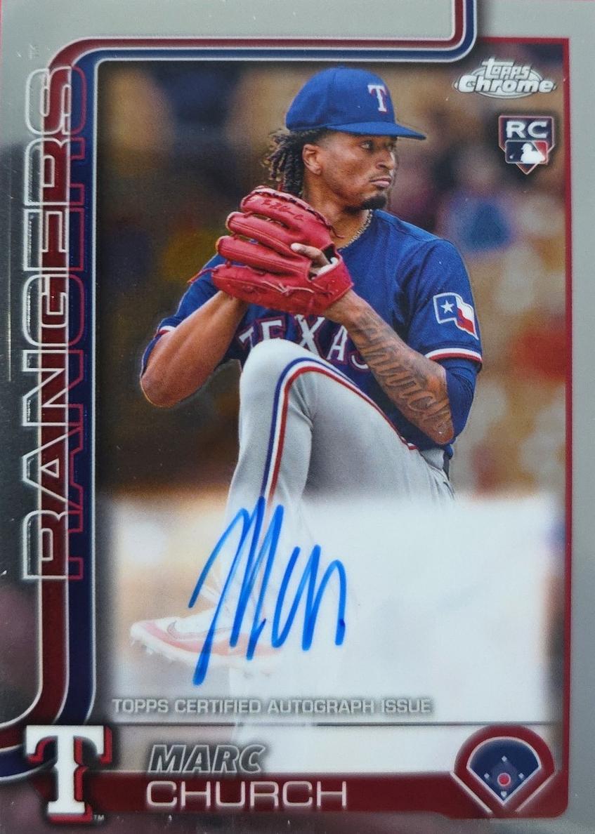 2025 Topps Chrome Baseball Marc Church #RA-MAC