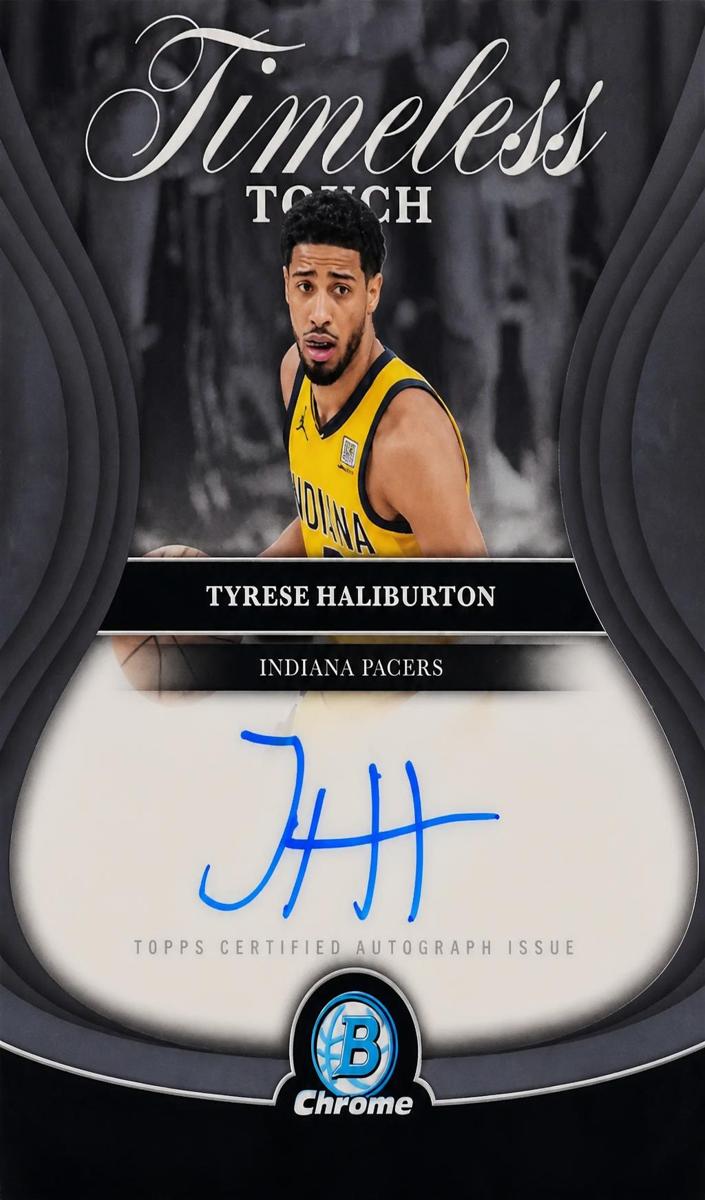 2025 Bowman Basketball Tyrese Haliburton #TTA-HT PSA 9
