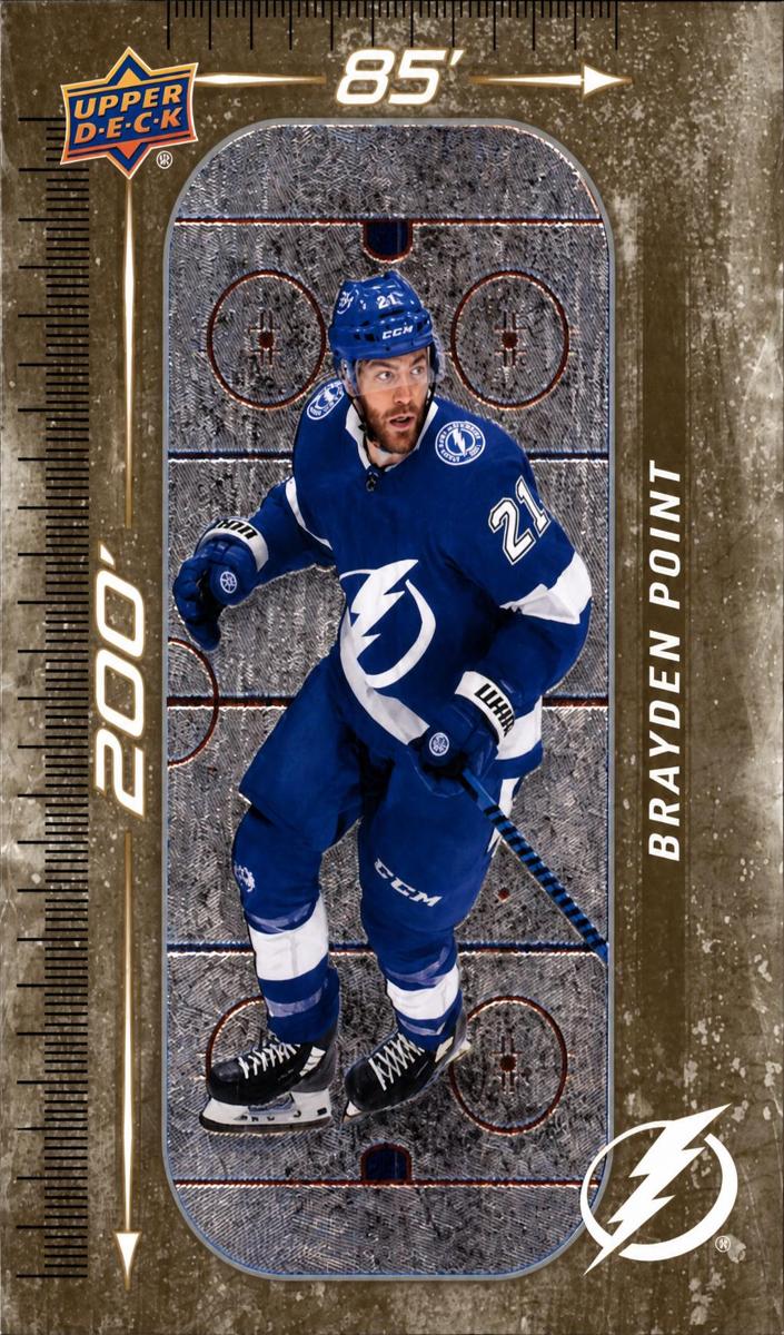 2023 Upper Deck Hockey Gold Brayden Point #DM-97