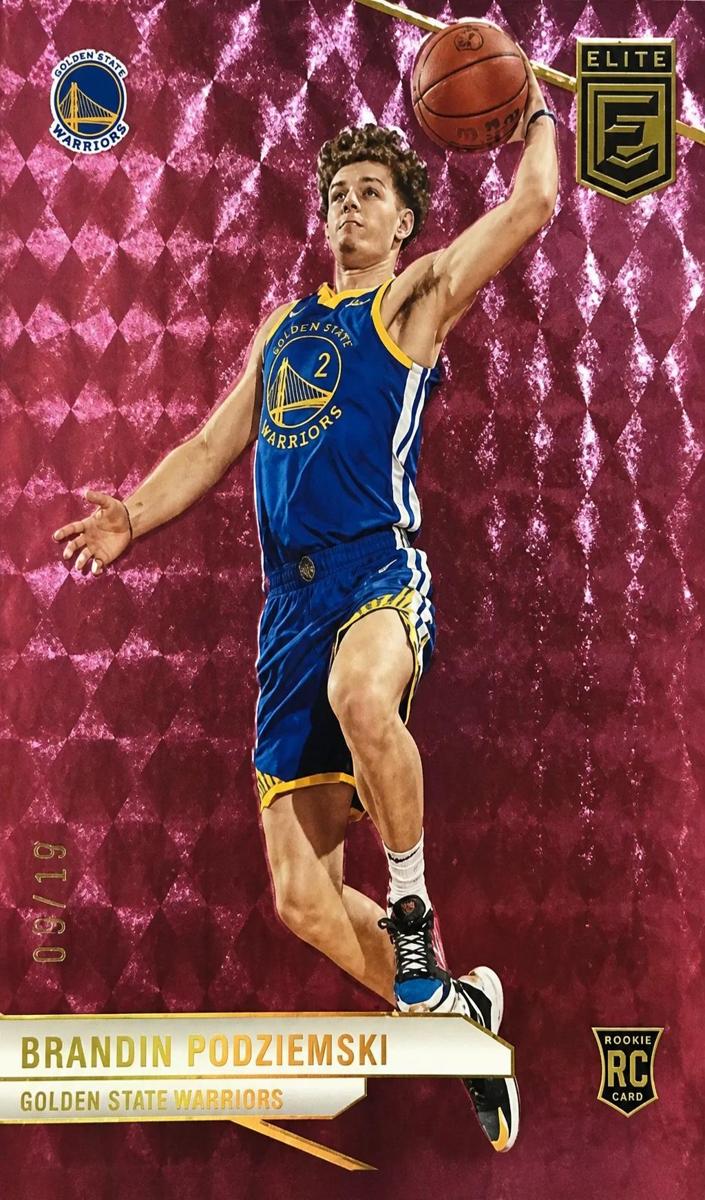 2023 Donruss Elite Basketball FOTL Pink Brandin Podziemski #208