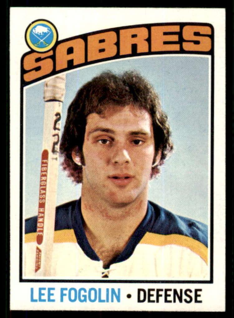 1976 Topps Hockey Lee Fogolin #253 PSA 10