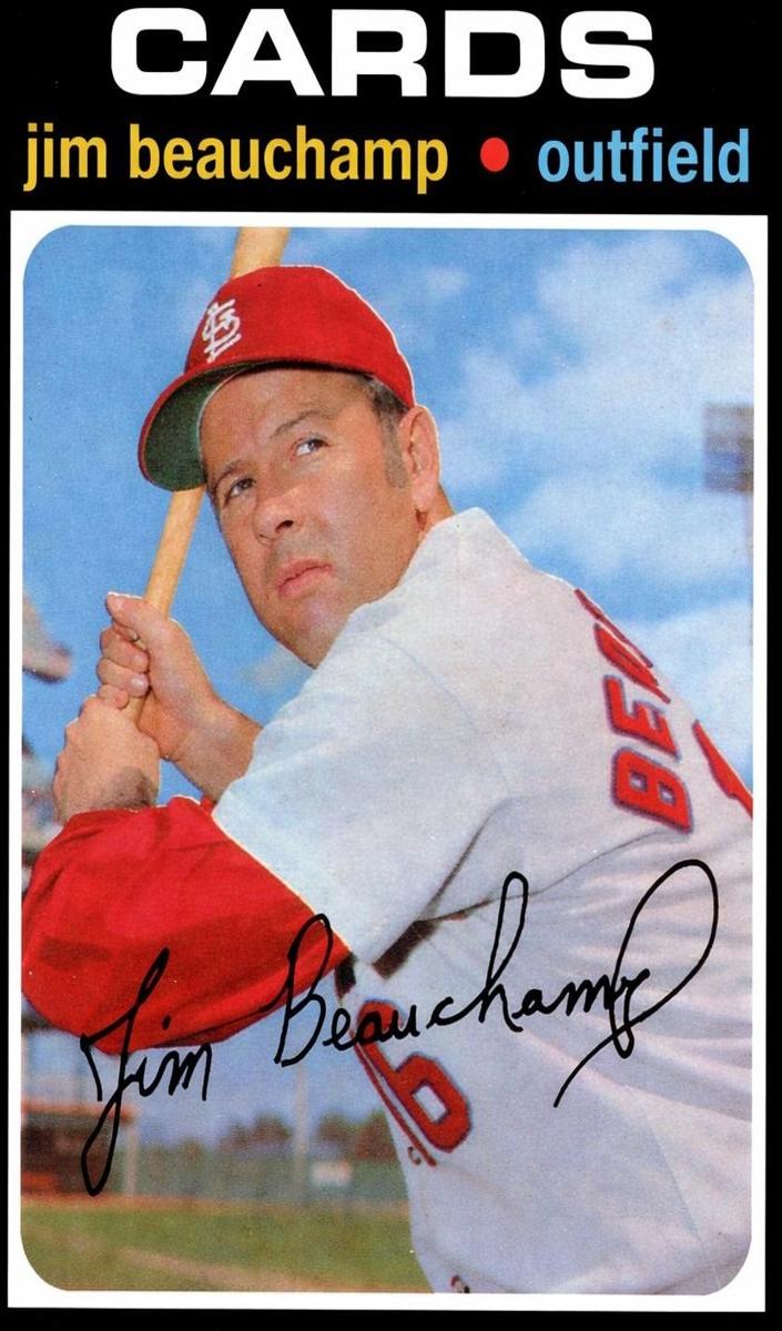 1971 O-Pee-Chee Baseball Jim Beauchamp #322