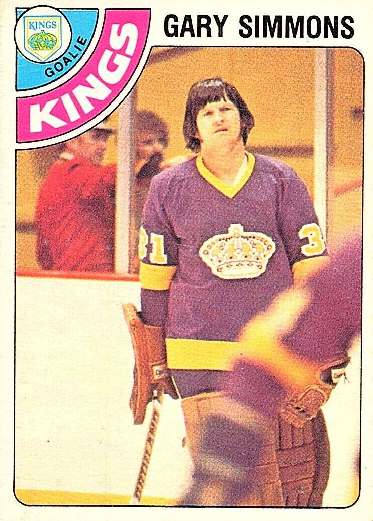 1978 O-Pee-Chee Hockey Gary Simmons #385