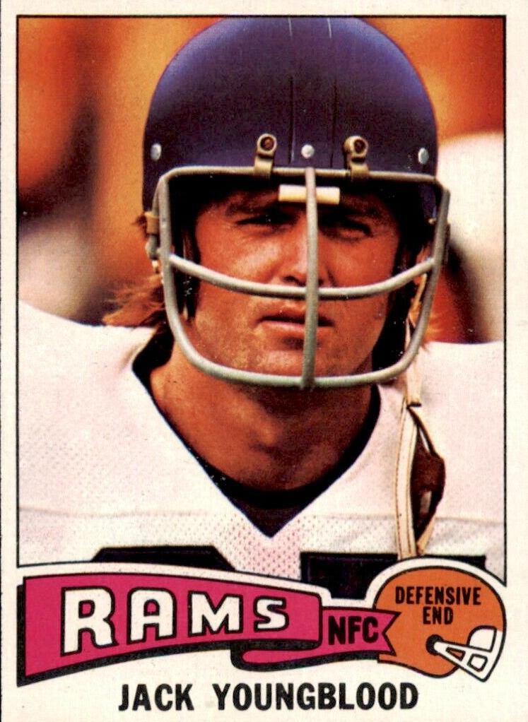 1975 Topps Football Jack Youngblood #60