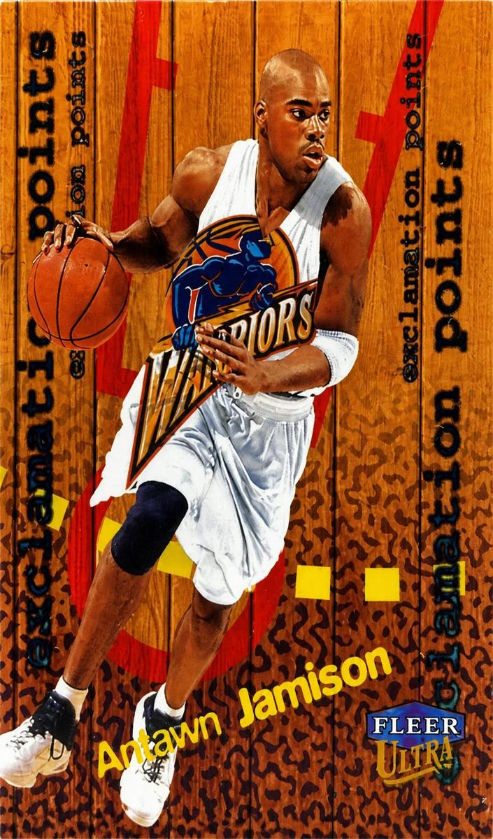 1998 Fleer Ultra Basketball Antawn Jamison #15