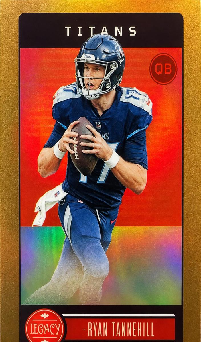 2023 Panini Legacy Football Premium Edition Bronze Mini Ryan Tannehill #96
