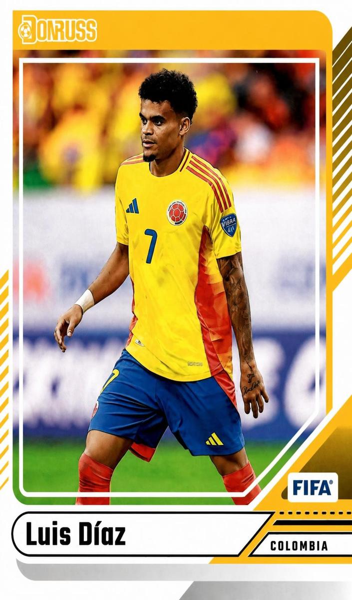 2024 Panini Donruss Soccer Luis Diaz #91