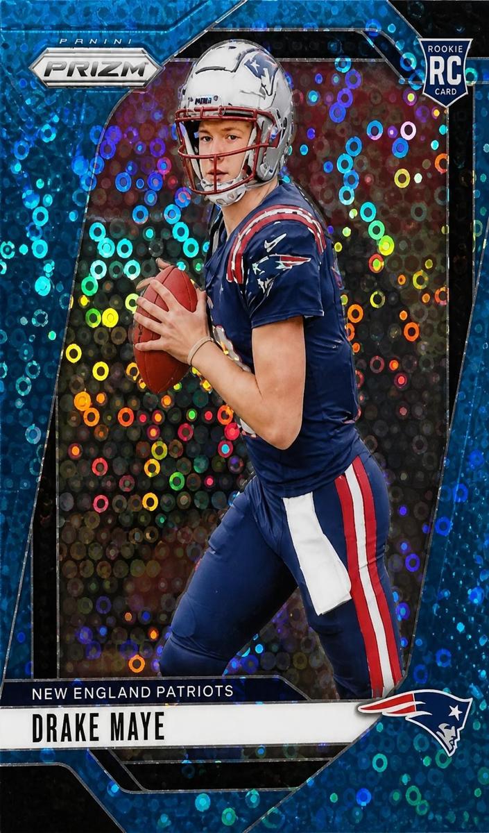 2024 Panini Prizm Football No Huddle Blue Drake Maye #329