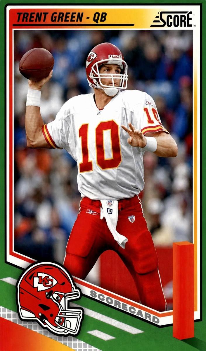 2025 Panini Score Football Scorecard Trent Green #262