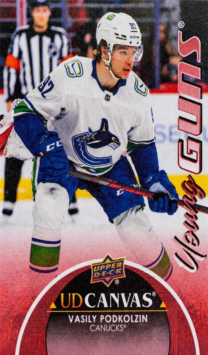 2021 Upper Deck Hockey Vasily Podkolzin #C382 PSA 9