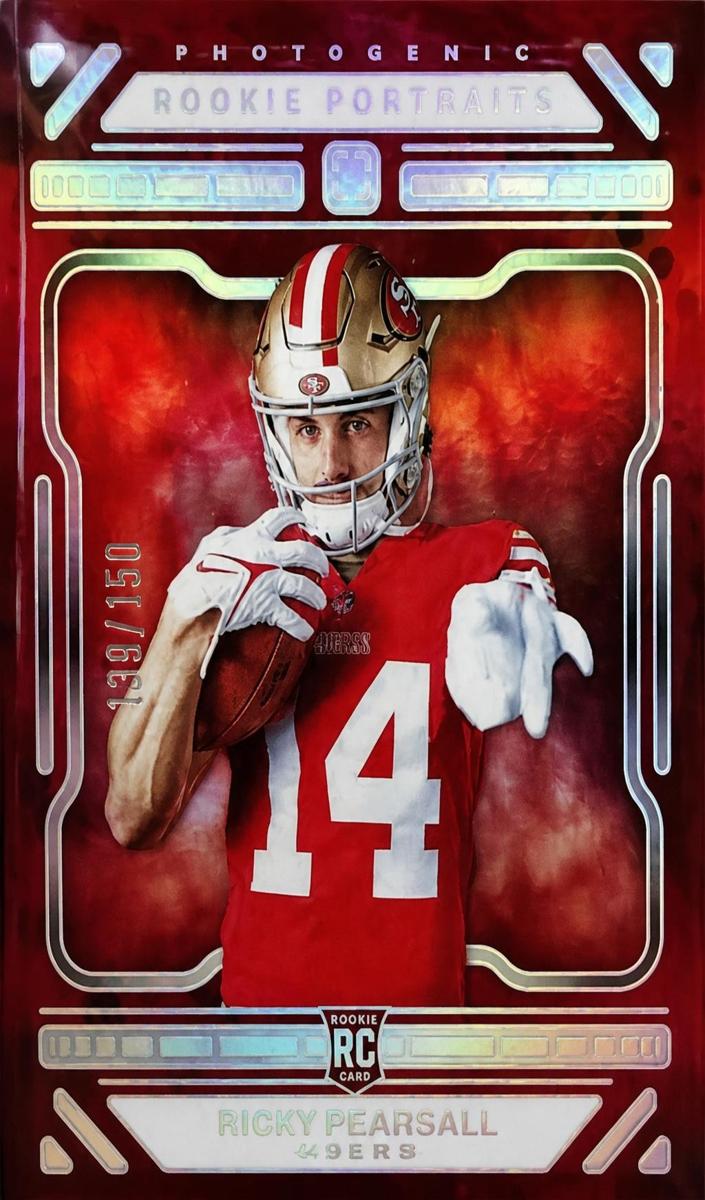 2024 Panini PhotoGenic Football Silver Ricky Pearsall #159