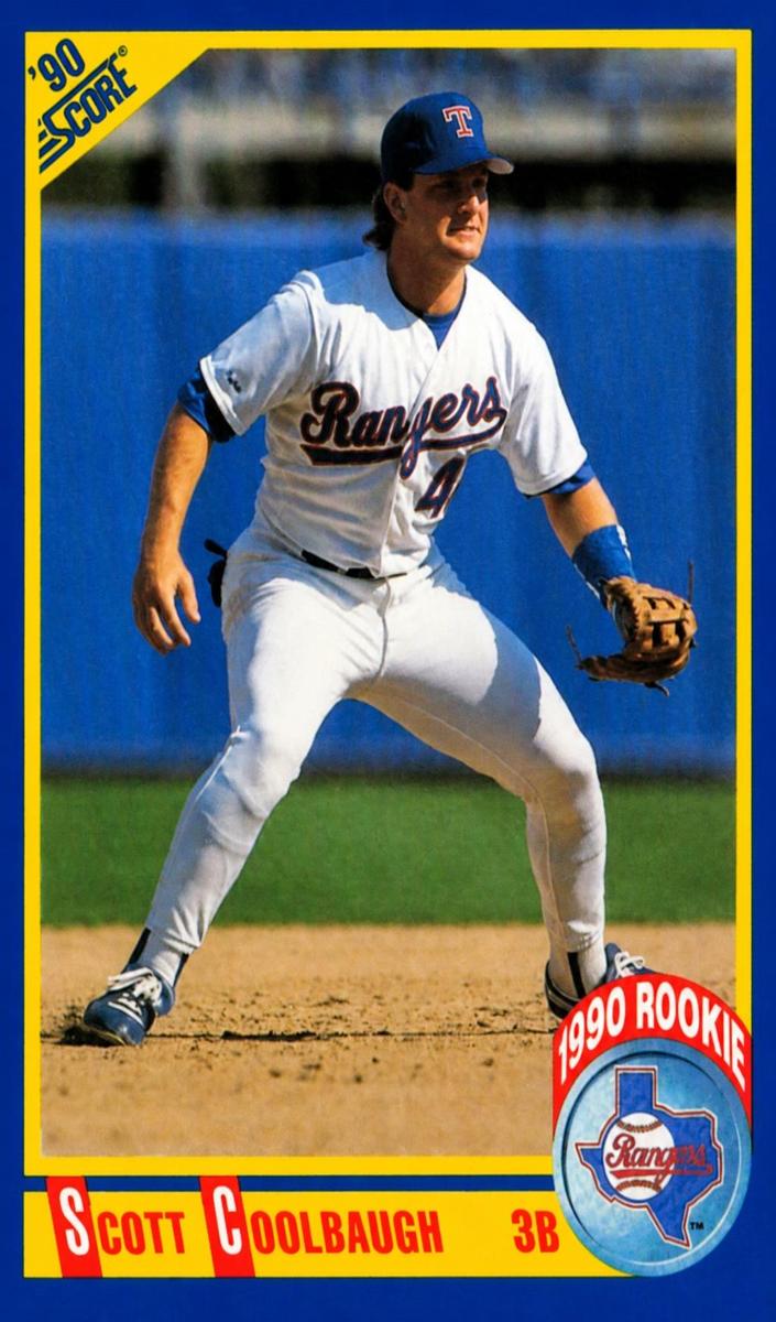 1990 Score Baseball Scott Coolbaugh #612