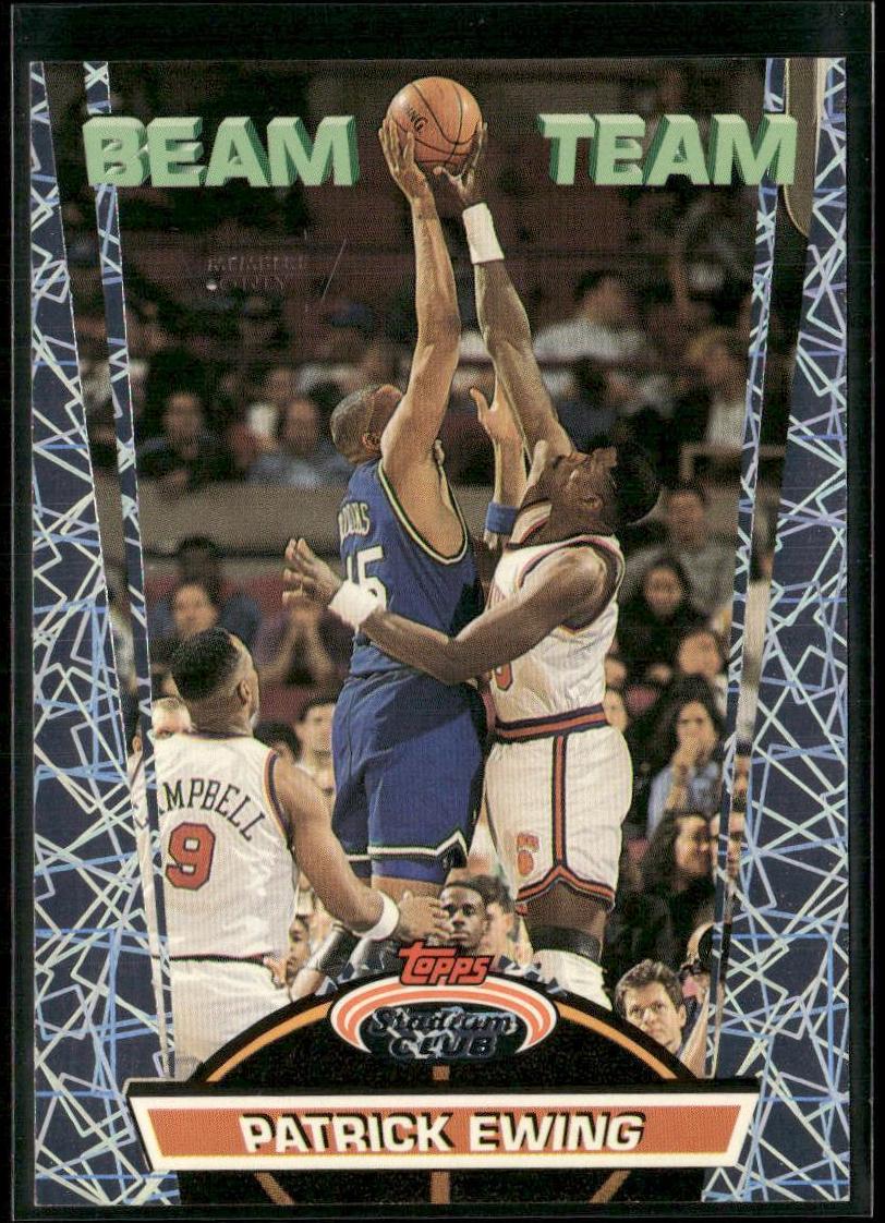 1992 Topps Stadium Club Basketball Members Only Patrick Ewing #18