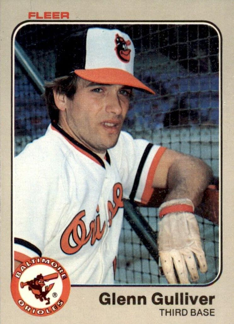 1983 Fleer Baseball Glenn Gulliver #62 PSA 10