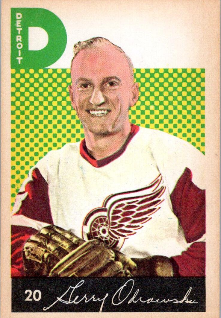1962 Parkhurst Hockey Gerry Odrowski #20 PSA 6