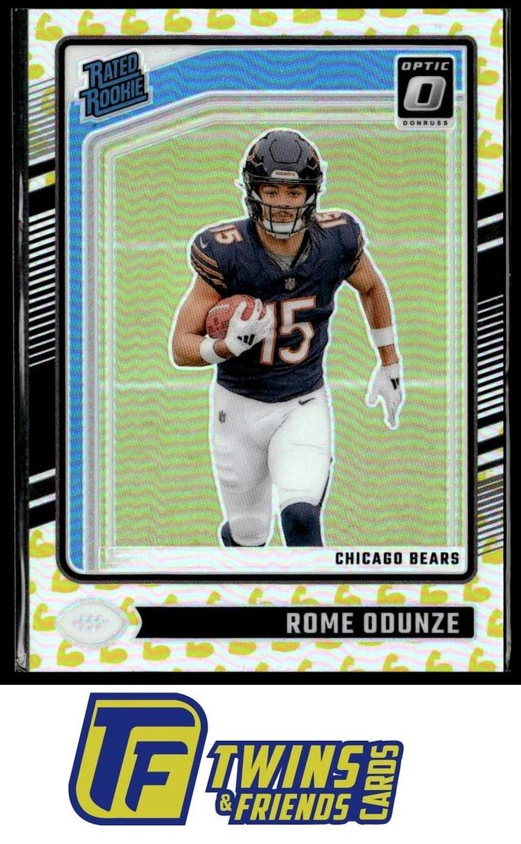 2024 Donruss Optic Football Flex Rome Odunze #286 PSA 10