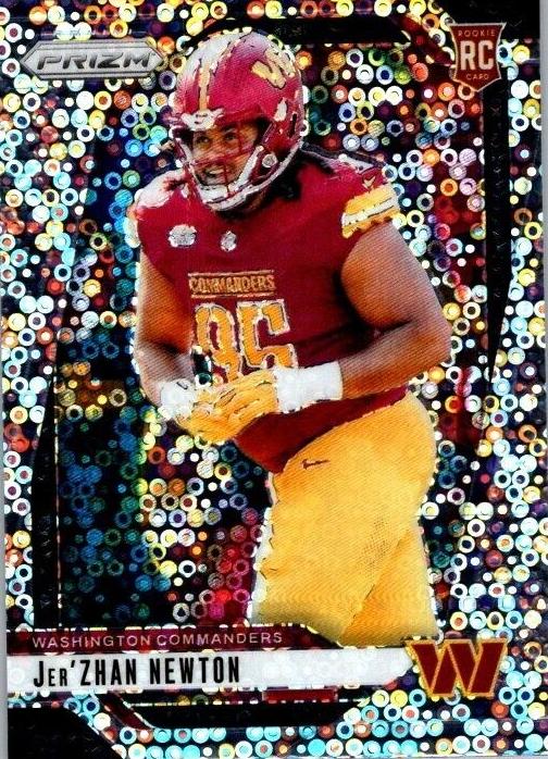 2024 Panini Prizm Football Disco Jer'Zhan Newton #351