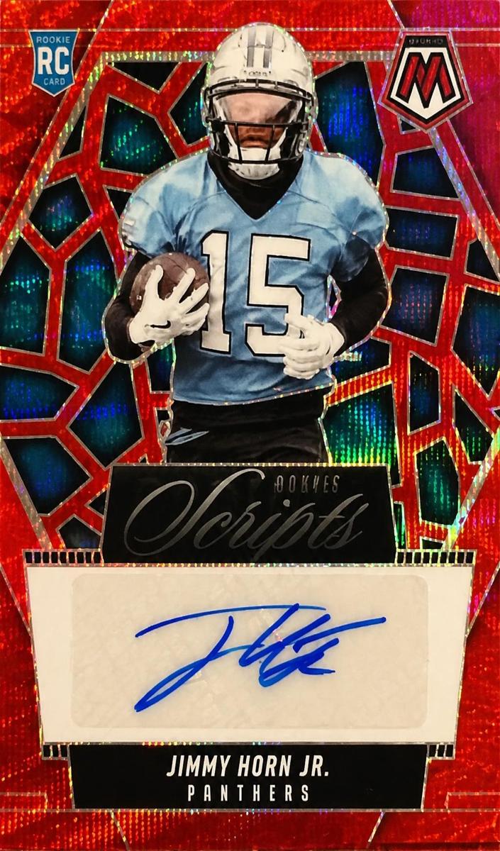 2025 Panini Mosaic Football Red Wave Jimmy Horn Jr. #RS-JHJ