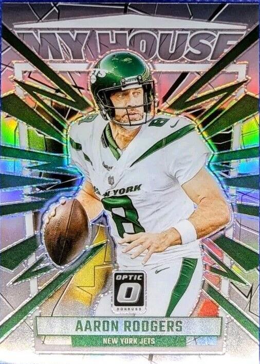 2023 Donruss Optic Football Aaron Rodgers #2 PSA 10